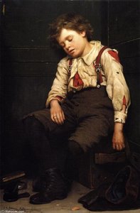 Tuckered Out — John George Brown
