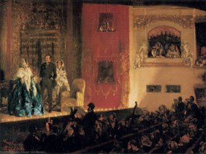 Théatre Du Gymnase — Adolph Von Menzel