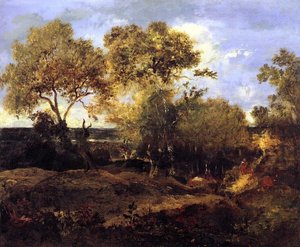 Late Fall — Théodore Rousseau (pierre Etienne Théodore Rousseau)