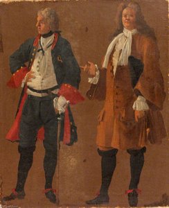 Studies Of Two Gentlemen — Luca Carlevaris