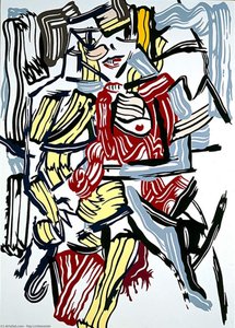 Kvinde — Roy Lichtenstein