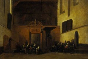 The Preacher — Johannes Bosboom