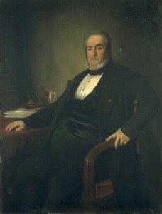 Portrait De Duffour Dubergier, Ancien Maire De Bordeaux — Jouy Joseph Nicolas