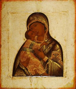 Madonna Of Tenderness With Child — Unidentified Artist, Harper's Weekly