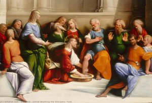 Christ Washing The Disciples' Feet — Garofalo
