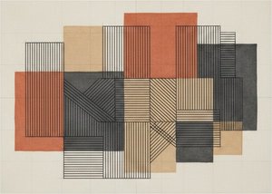 Architectural Echoes In Beige And Charcoal: A Study Of Structured Resonance. — Laurent Fabre