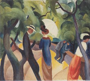 Promenade — August Macke