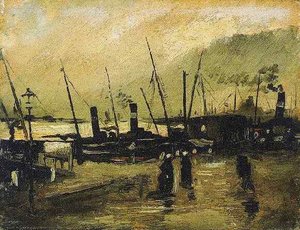 De Ruijterkade Aan Amsterdam — Vincent Willem Van Gogh