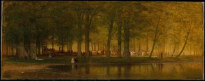 The Camp Meeting — توماس ورثينغتون ويتريج