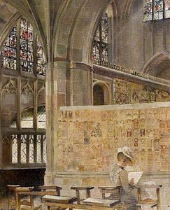 Malvern Abbey, Worcestershire — Sarah Paxton Ball Dodson