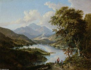 Loch Katrine — Alexander Nasmyth
