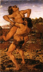 Hercules And Antaeus — 안토니오 델 폴라이울로