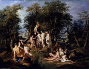 The Judgment Of Paris — Joachim Anthonisz Wtewael