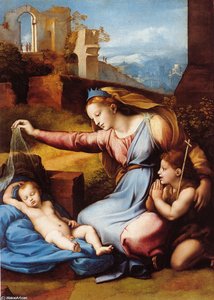 Madonna Della Diadema — Raffaello