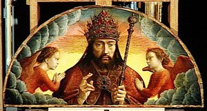Dieu Le Pere Benissant — Gerard David