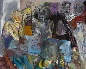 Group At Table — Anne Sassoon