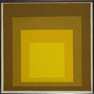 Studie Zur Hommage An Das Quadrat Aus Dem Boden — Josef Albers