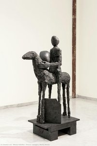 Etrusco (omaggio A Marino Marini) — Mimmo Paladino