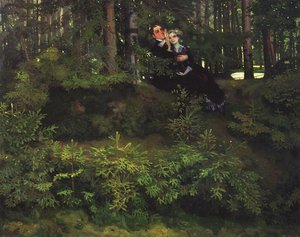In The Forrest — Konstantin Andreevic Somov