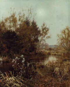 The Silver And Gold Of Autumn — Edward Wilkins Waite