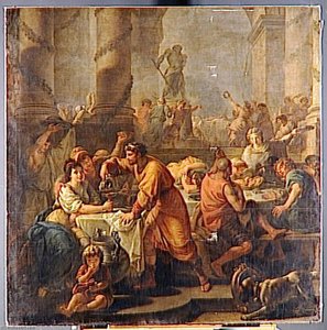 L'hiver Ou Les Saturnales — Antoine François Callet