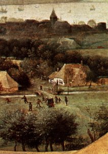 The Corn Harvest (detail) — Pieter Bruegel The Elder
