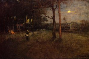Moonlight, Tarpon Springs, Florida — George Innes