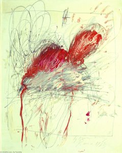 Leda And The Swan — Cy Twombly