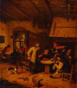 In A Tavern — Adriaen Van Ostade