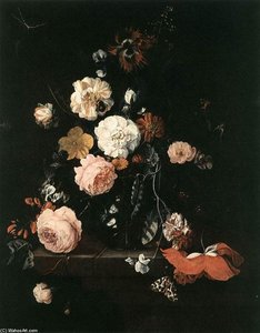 Flower Still-life — Cornelis De Heem