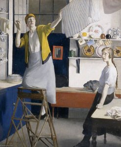 Un Interior De Cocina — Harold Harvey