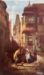 The Everlasting Bridegroom - Carl Spitzweg — Karlas Špicvegas