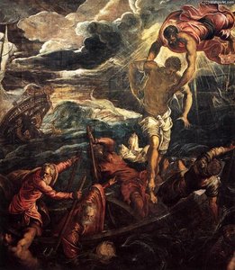 St Mark Rescuing A Saracen From Shipwreck — Tintoretto (jacopo Comin)