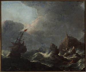 Sea Storm — Nicolas Poussin