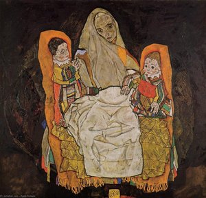 Äiti Ja Kaksi Lasta — Egon Schiele