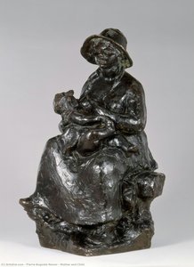 Madre E Bambino — Pierre-auguste Renoir