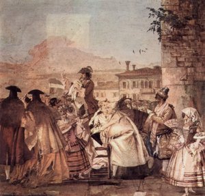 The Barker — Giovanni Domenico Tiepolo