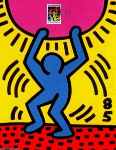 Untitled (563) — Keith Haring