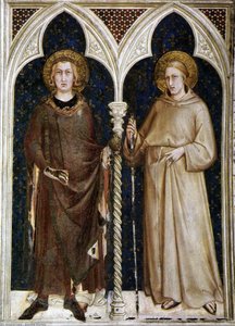 St Louis Of France And St Louis Of Toulouse — Simone Martini