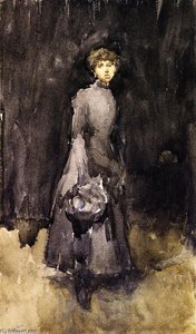 Harmony I Svart Och Vitt — James Abbott Mcneill Whistler