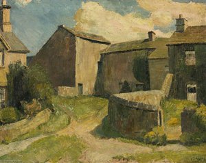 Farm In A Yorkshire Village — Raymond James Coxon