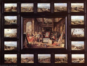 The Continent Of Europe — Jan Van Kessel