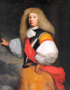 Colonel Sir Roger Mostyn, The Gallant Defender Of Flint Castle (1643) (copy After Peter Lely) — Thomas Leonard Hughes