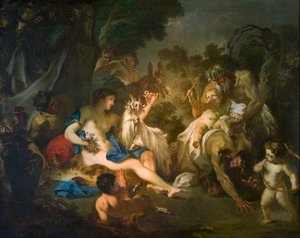 The Infancy Of Bacchus — Louis De Boullogne The Younger