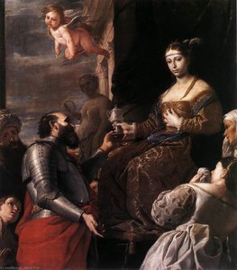 Sophonisba Receiving The Goblet — Mattia Preti