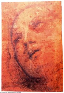 Head Of An Angel — Antonio Allegri Da Correggio