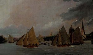 Boat Racing On The River Thames — Daniel Turner
