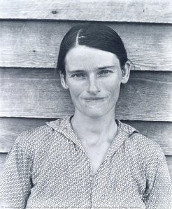 Allie Mae Burroughs, Wife Of A Cotton Sharecropper, Hale County, Alabama — Walker Evans