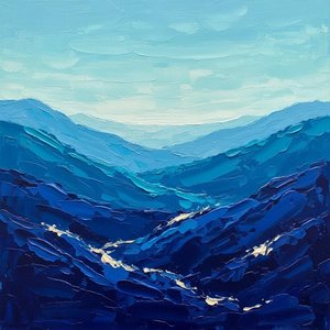 Monolithic Indigo Ridges: A Meditative Study Of Sculptural Alpine Shadows And Light — Christian Noiret