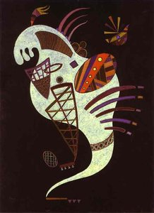White Figure — Wassily Wassilyevich Kandinsky